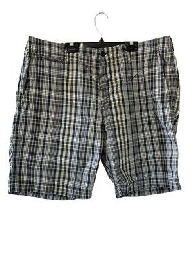 Gap Men’s Plaid Cotton Nylon Shorts, size 38